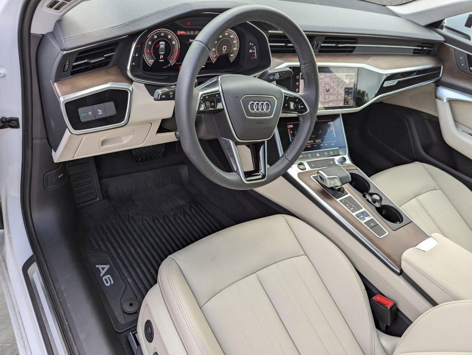 2024 Audi A6 Sedan Vehicle Photo in Delray Beach, FL 33444