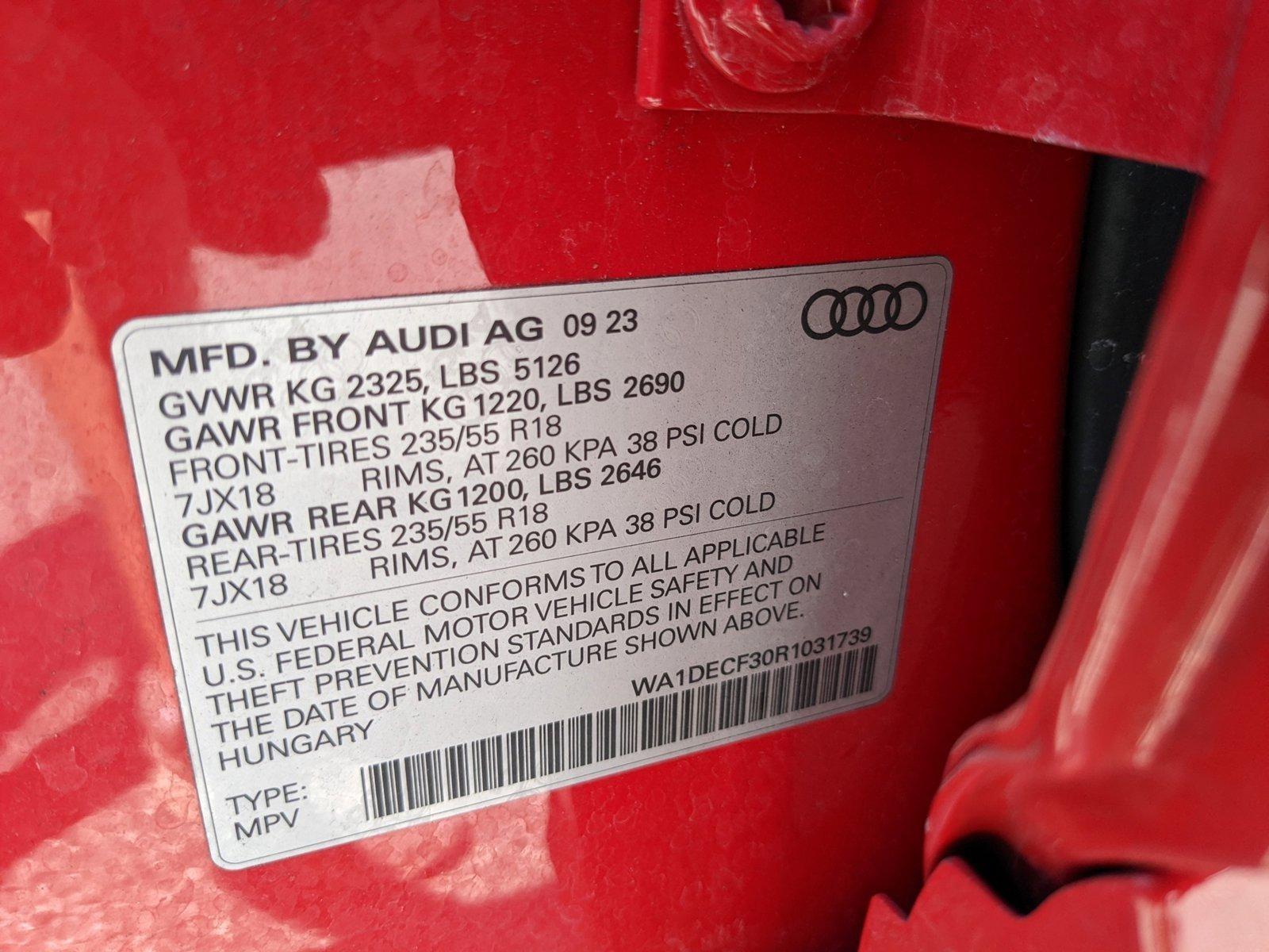 2024 Audi Q3 Vehicle Photo in Orlando, FL 32811