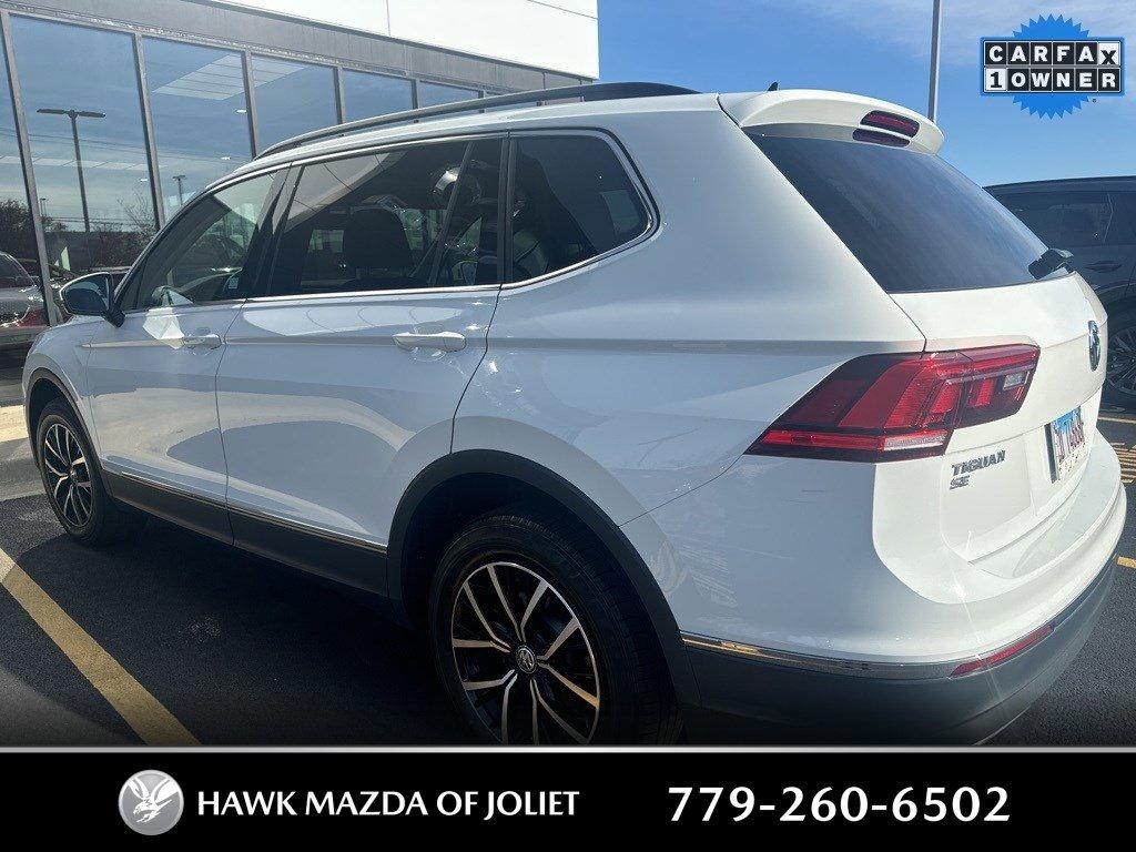 Used 2021 Volkswagen Tiguan SE with VIN 3VV2B7AX7MM137948 for sale in Joliet, IL