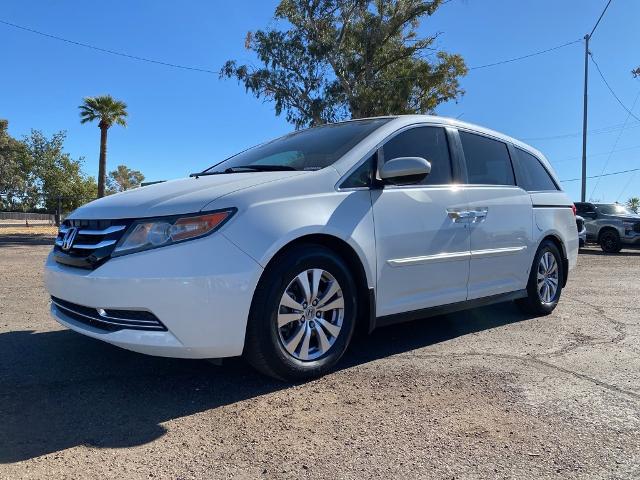 Used 2014 Honda Odyssey EX-L with VIN 5FNRL5H61EB085752 for sale in Coolidge, AZ