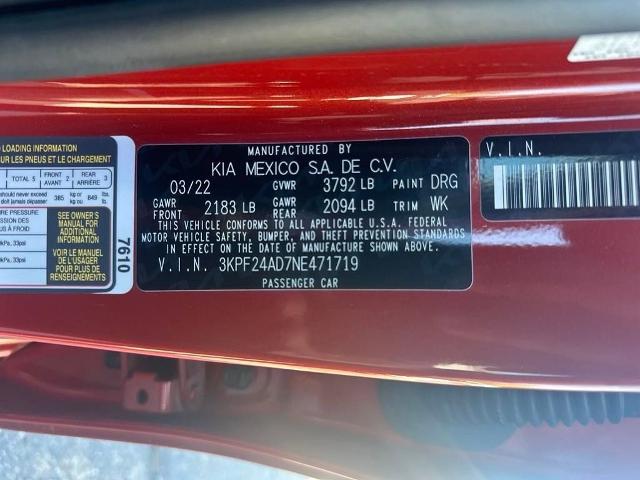 2022 Kia Forte Vehicle Photo in Canton, MI 48188