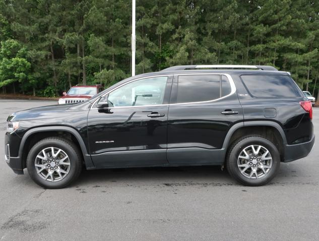 Used 2021 GMC Acadia SLE with VIN 1GKKNRL42MZ223692 for sale in Acworth, GA