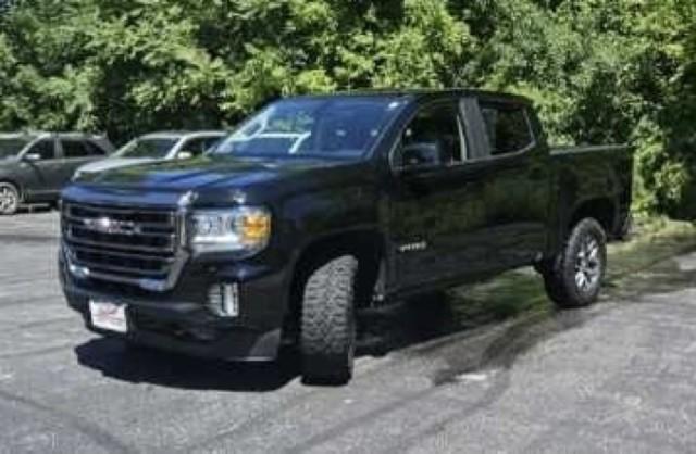 Used 2022 GMC Canyon AT4 with VIN 1GTG6FEN2N1189255 for sale in Conneaut, OH