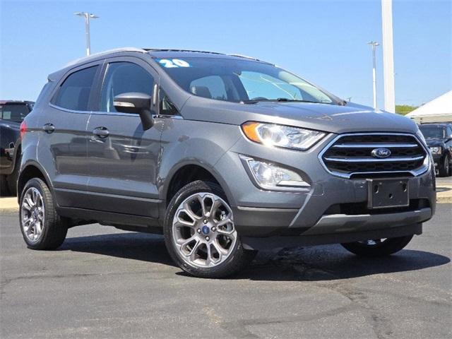 Used 2020 Ford Ecosport Titanium with VIN MAJ6S3KL8LC331219 for sale in Columbus, OH