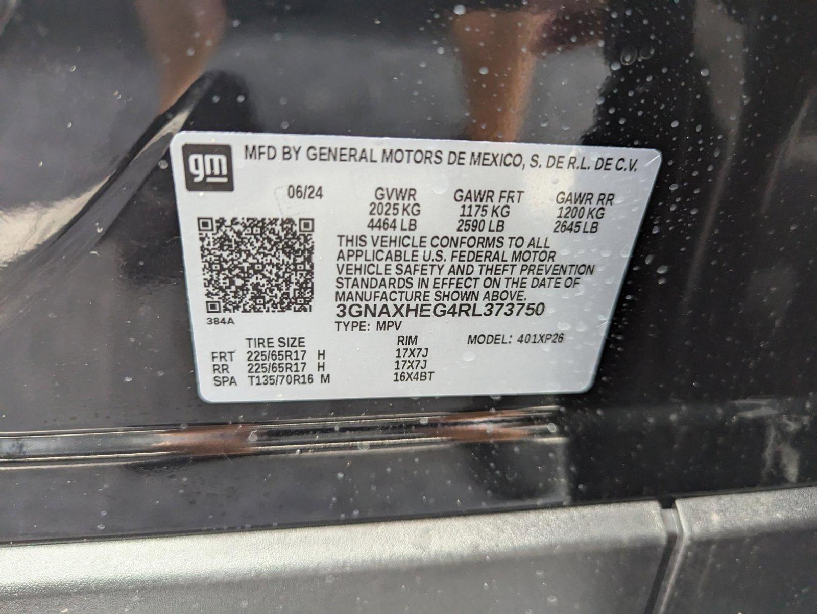 2024 Chevrolet Equinox Vehicle Photo in ORLANDO, FL 32812-3021