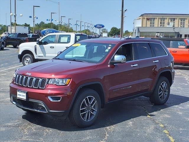 Used 2022 Jeep Grand Cherokee WK Limited with VIN 1C4RJFBG0NC167305 for sale in Plainfield, IL