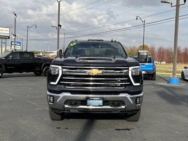 Certified 2024 Chevrolet Silverado 2500HD LTZ with VIN 2GC4YPE73R1133748 for sale in Princeton, IL