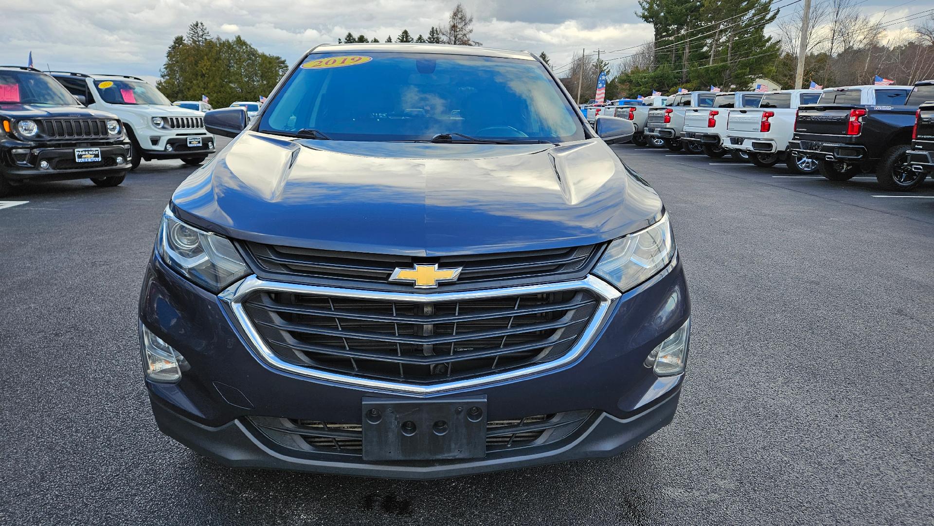 Used 2019 Chevrolet Equinox LT with VIN 3GNAXUEV9KL275603 for sale in Canton, NY