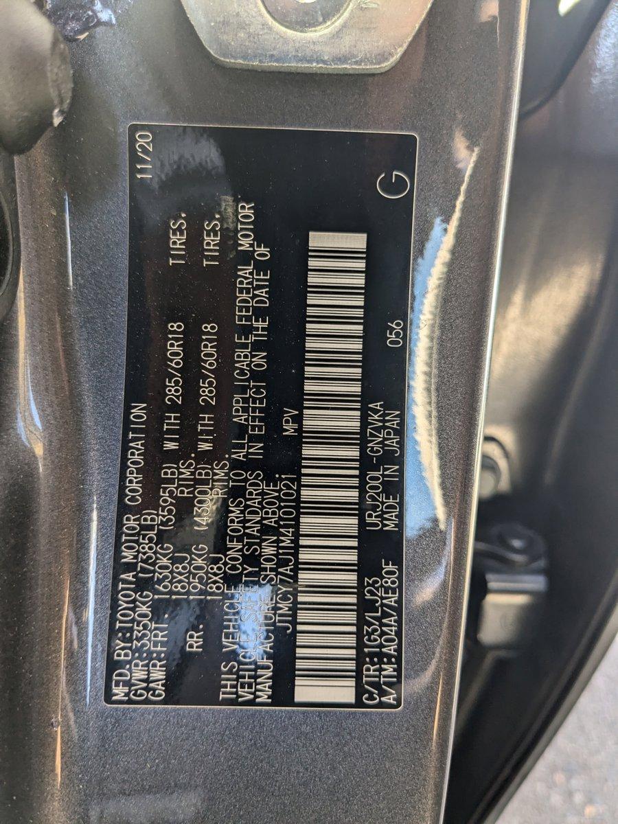 2021 Toyota LANT Vehicle Photo in LONE TREE, CO 80124-2750