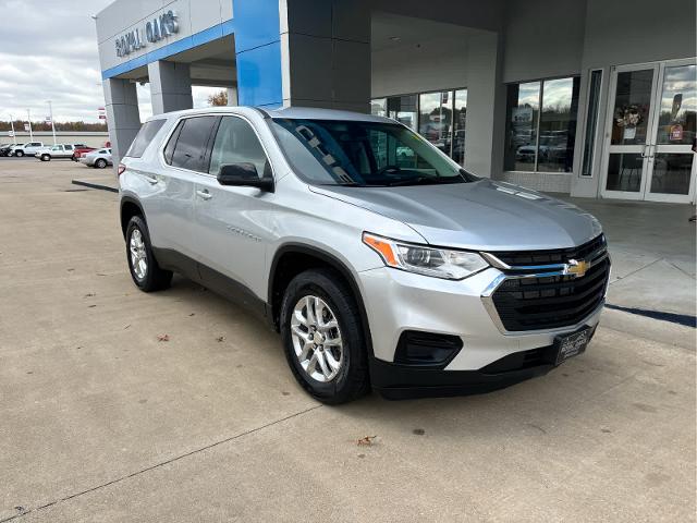 Used 2021 Chevrolet Traverse LS with VIN 1GNERFKW9MJ195331 for sale in Paducah, KY