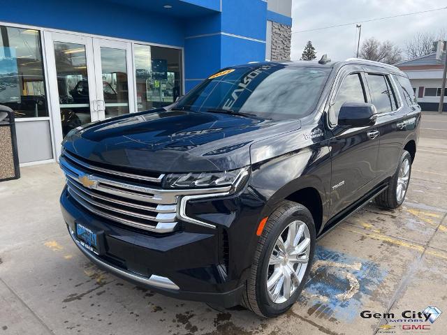 Used 2021 Chevrolet Tahoe High Country with VIN 1GNSKTKL5MR113866 for sale in Sidney, MT