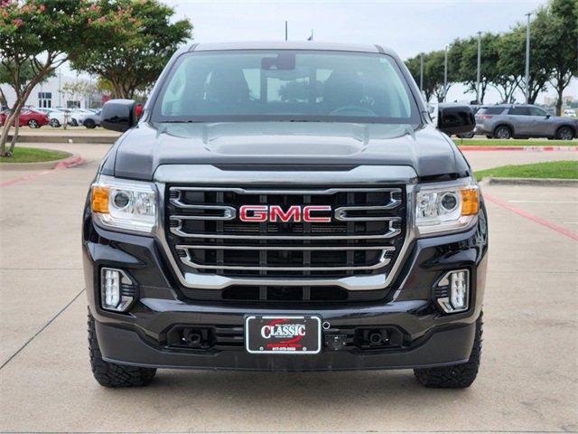 Used 2022 GMC Canyon AT4 with VIN 1GTG6FEN2N1106052 for sale in Arlington, TX