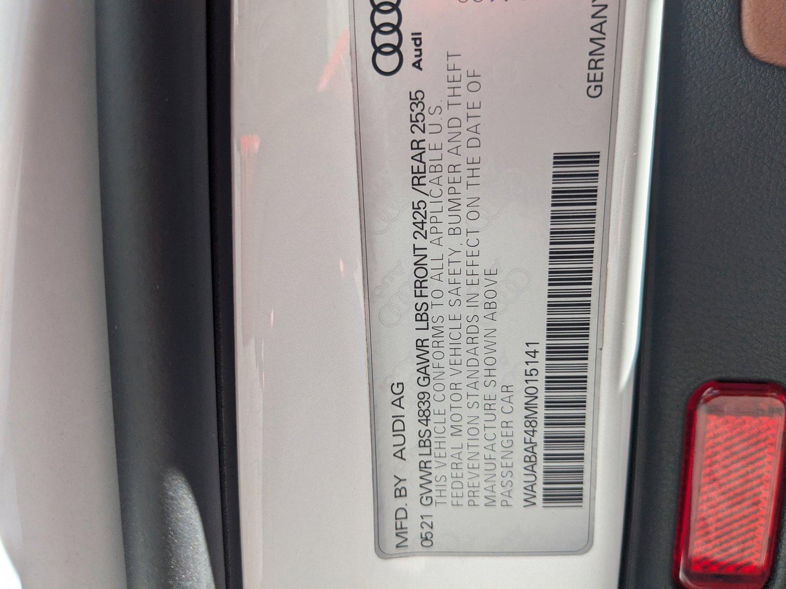 2021 Audi A4 Sedan Vehicle Photo in Pompano Beach, FL 33064