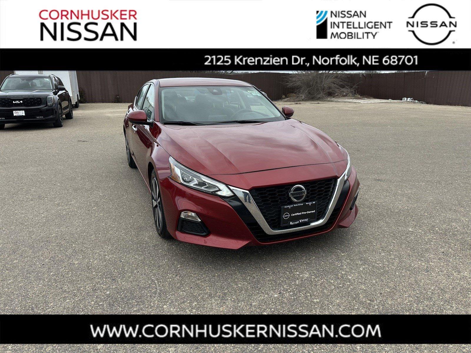 Certified 2022 Nissan Altima SV with VIN 1N4BL4DV2NN311054 for sale in Norfolk, NE