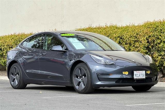 Used 2022 Tesla Model 3 Long Range with VIN 5YJ3E1EB2NF320508 for sale in Concord, CA