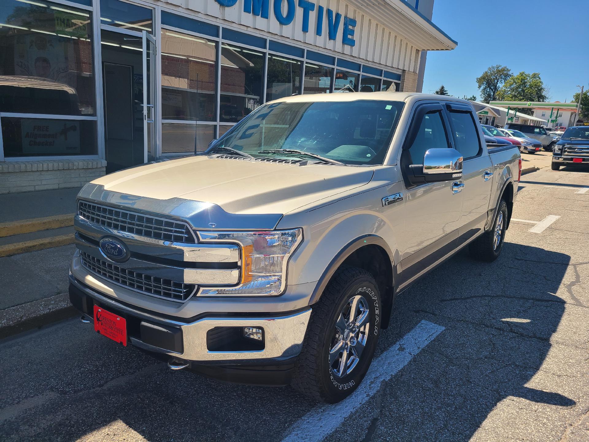 Certified 2018 Ford F-150 Lariat with VIN 1FTEW1EP5JFD11390 for sale in Creston, IA