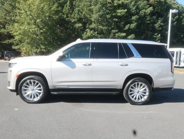 Used 2021 Cadillac Escalade Premium Luxury with VIN 1GYS3BKL1MR253813 for sale in Acworth, GA