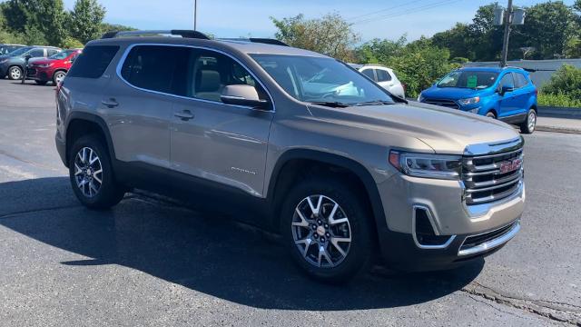 Used 2023 GMC Acadia SLT with VIN 1GKKNUL47PZ106682 for sale in Moon Township, PA