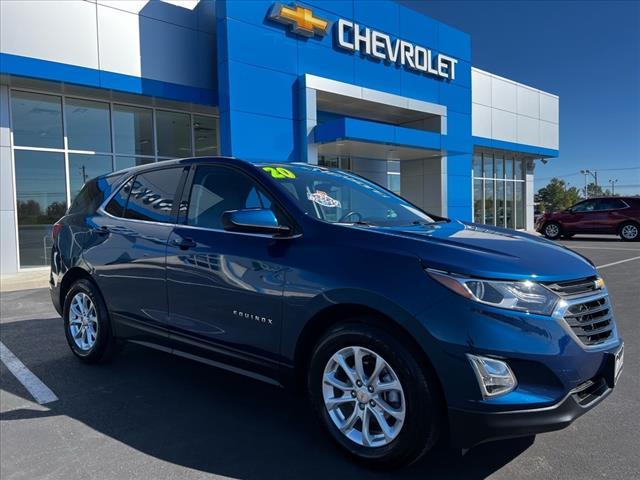 Used 2020 Chevrolet Equinox LT with VIN 2GNAXJEV8L6122697 for sale in Shelby, OH