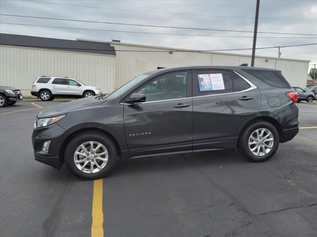 Used 2021 Chevrolet Equinox LT with VIN 3GNAXKEV7ML362777 for sale in Salem, OH