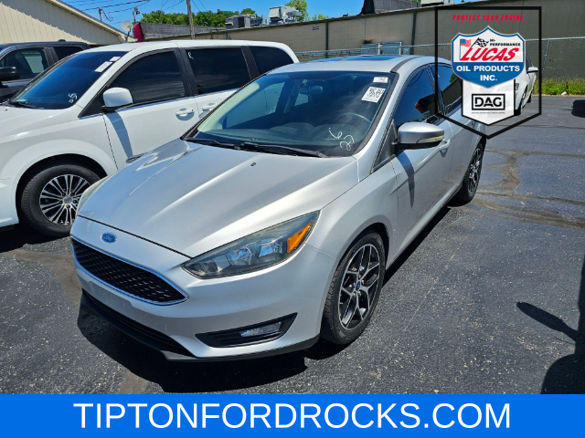 Used 2017 Ford Focus SEL with VIN 1FADP3H22HL203802 for sale in Tipton, IN