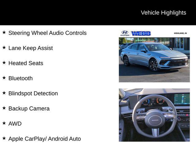 2024 Hyundai SONATA Vehicle Photo in Highland, IN 46322-2506