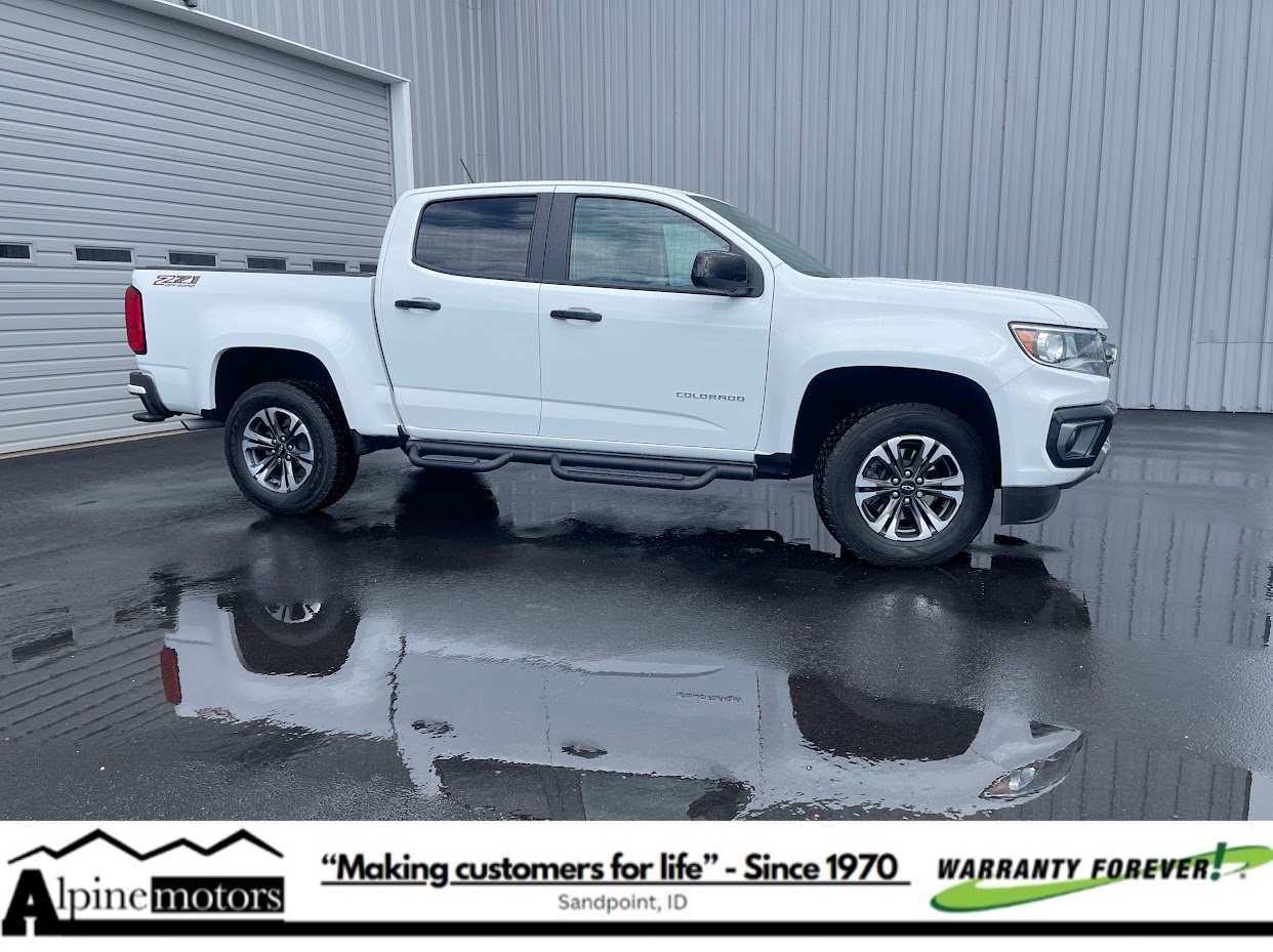 Used 2022 Chevrolet Colorado Z71 with VIN 1GCGTDEN9N1194739 for sale in Sandpoint, ID