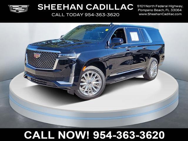 2023 Cadillac Escalade ESV Vehicle Photo in POMPANO BEACH, FL 33064-7091