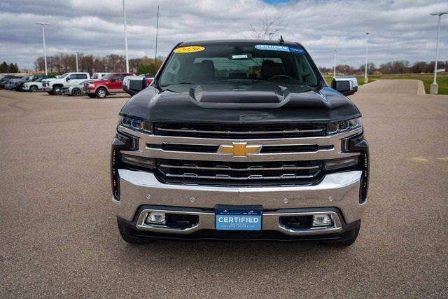 Certified 2020 Chevrolet Silverado 1500 LTZ with VIN 1GCUYGED9LZ245278 for sale in Willmar, Minnesota