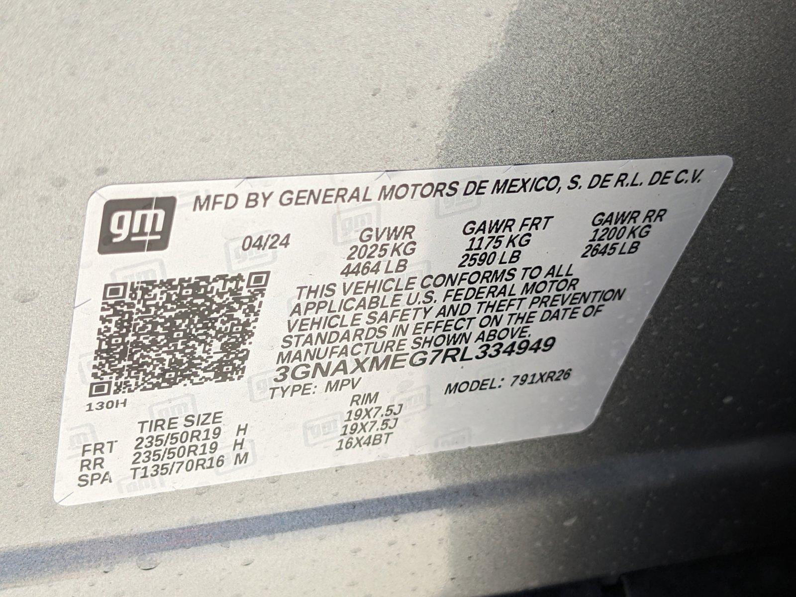 2024 Chevrolet Equinox Vehicle Photo in MIAMI, FL 33172-3015