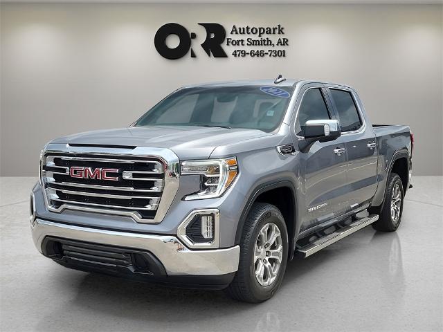 Used 2021 GMC Sierra 1500 SLT with VIN 3GTP8DED9MG416544 for sale in Fort Smith, AR