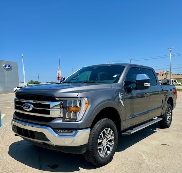 Used 2022 Ford F-150 Lariat with VIN 1FTFW1E83NKF00842 for sale in Okmulgee, OK