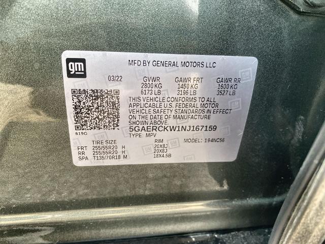 2022 Buick Enclave Vehicle Photo in PONCA CITY, OK 74601-1036