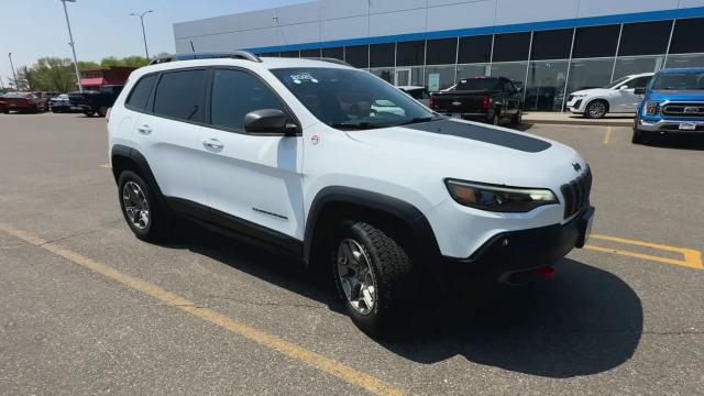 Used 2021 Jeep Cherokee Trailhawk with VIN 1C4PJMBX0MD146409 for sale in Saint Cloud, Minnesota