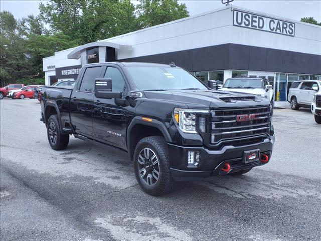 Used 2023 GMC Sierra 2500HD AT4 with VIN 1GT49PE76PF121015 for sale in Prince Frederick, MD