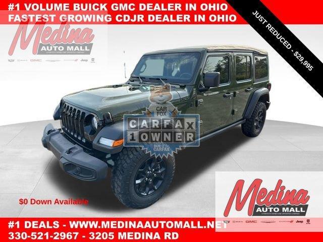 2021 Jeep Wrangler Vehicle Photo in MEDINA, OH 44256-9631