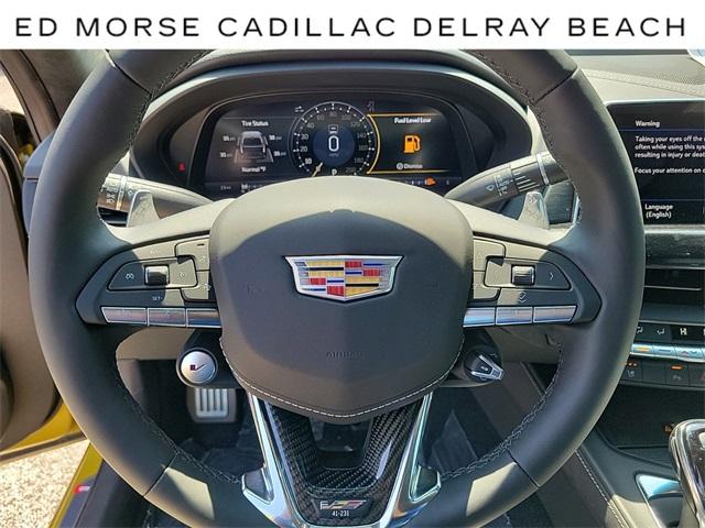 2024 Cadillac CT4-V Vehicle Photo in DELRAY BEACH, FL 33483-3294