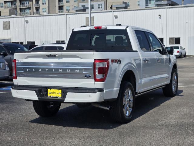 Used 2021 Ford F-150 Platinum with VIN 1FTFW1ED6MFC94310 for sale in Houston, TX