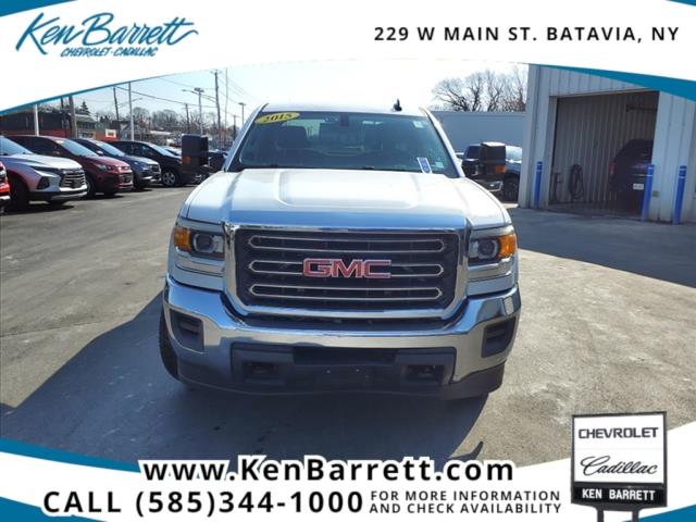 Used 2015 GMC Sierra 2500HD SLE with VIN 1GT12YEG5FF621629 for sale in Batavia, NY