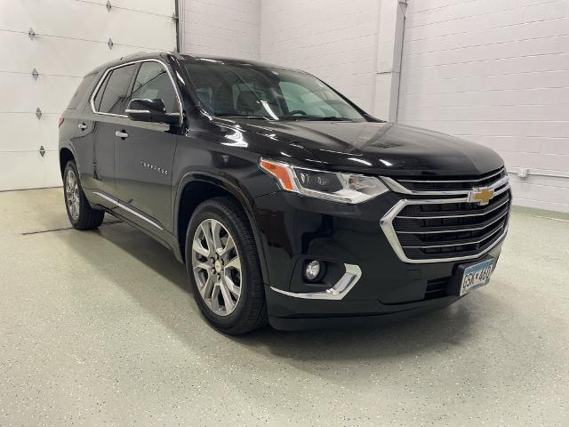 Used 2021 Chevrolet Traverse Premier with VIN 1GNEVKKW7MJ214608 for sale in Rogers, MN