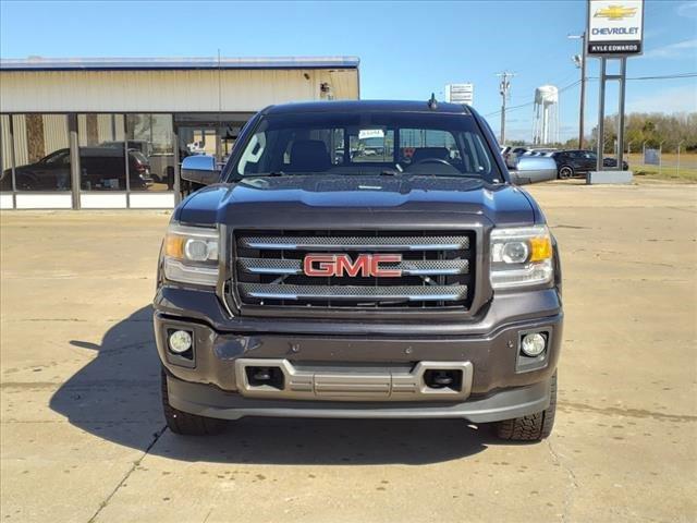 Used 2015 GMC Sierra 1500 SLT with VIN 1GTV2VEC4FZ198084 for sale in Checotah, OK