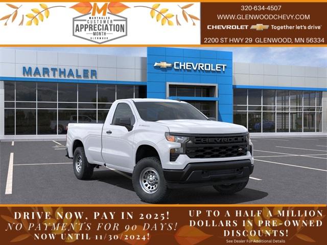 2025 Chevrolet Silverado 1500 Vehicle Photo in GLENWOOD, MN 56334-1123