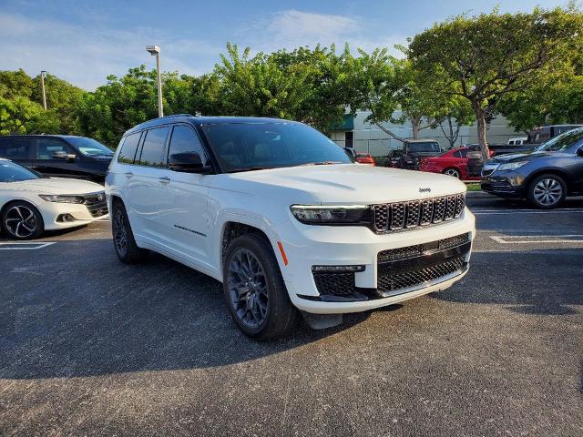 Used 2024 Jeep Grand Cherokee L Summit with VIN 1C4RJKEG0R8949245 for sale in Homestead, FL