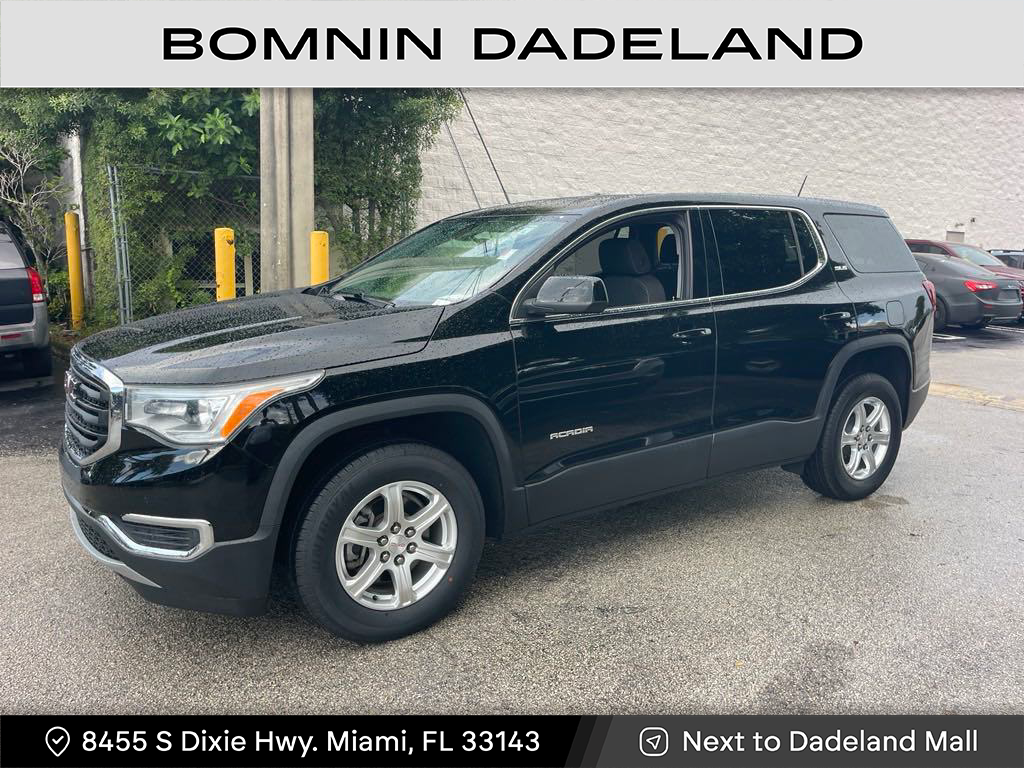 Used 2019 GMC Acadia SLE-1 with VIN 1GKKNKLA3KZ249342 for sale in Miami, FL