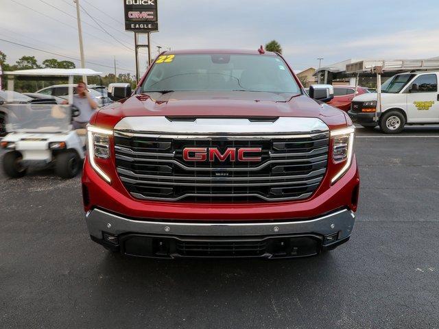 Used 2022 GMC Sierra 1500 SLT with VIN 3GTUUDET4NG579349 for sale in Homosassa, FL