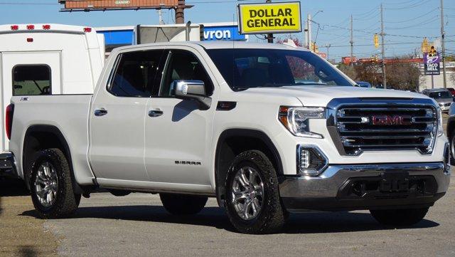 Used 2021 GMC Sierra 1500 SLT with VIN 3GTU9DET3MG423822 for sale in Tupelo, MS