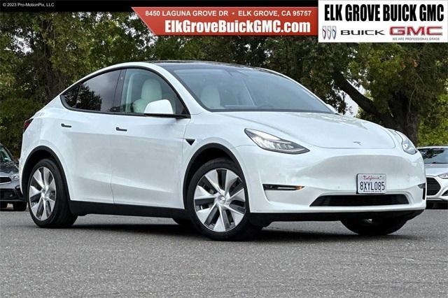 2020 Tesla Model Y Vehicle Photo in ELK GROVE, CA 95757-8703