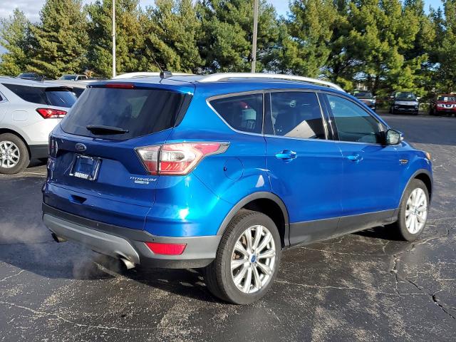 Used 2017 Ford Escape Titanium with VIN 1FMCU9JD5HUB13434 for sale in Plainwell, MI