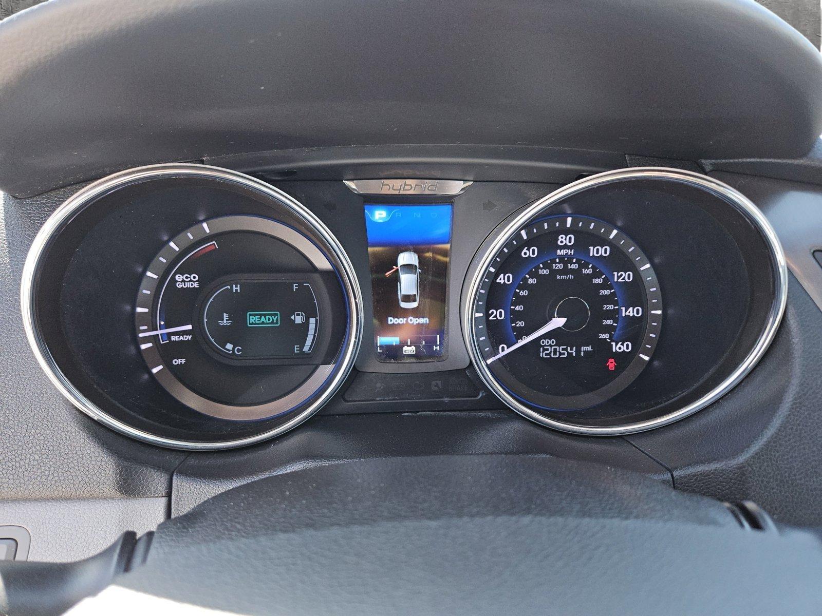 2013 Hyundai Sonata Hybrid Vehicle Photo in NORTH RICHLAND HILLS, TX 76180-7199