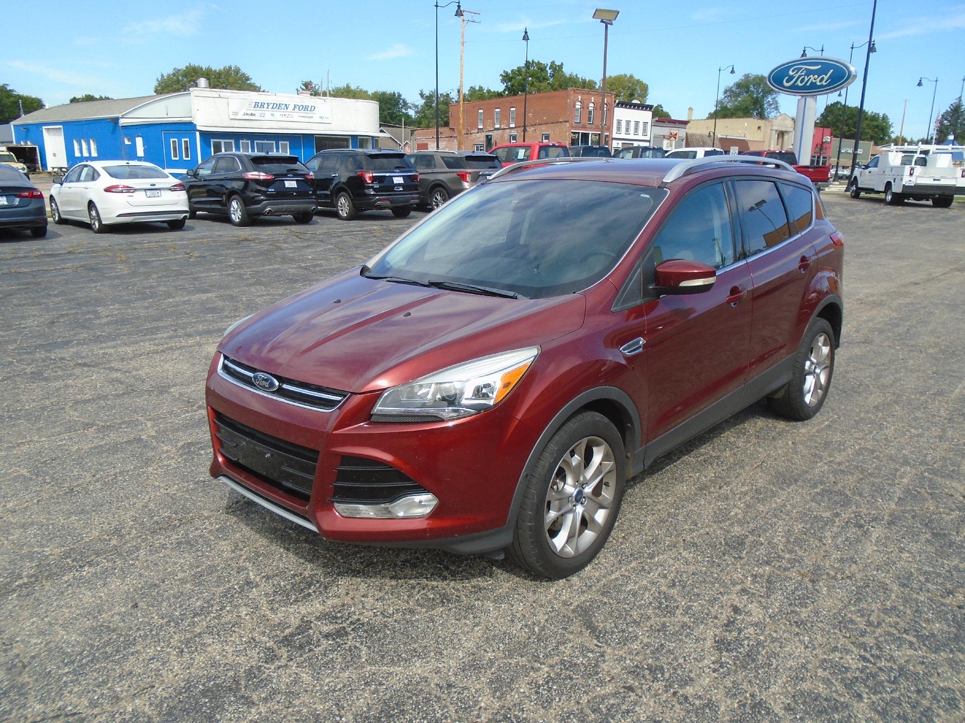 Used 2014 Ford Escape Titanium with VIN 1FMCU9J95EUB57506 for sale in Durand, IL